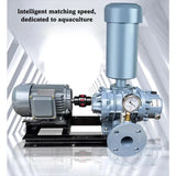 Intelligent Frequency Conversion Three-leaf High-pressure Roots Air Pump Aerator Blower Oxygen Pump Special for Fish Ponds