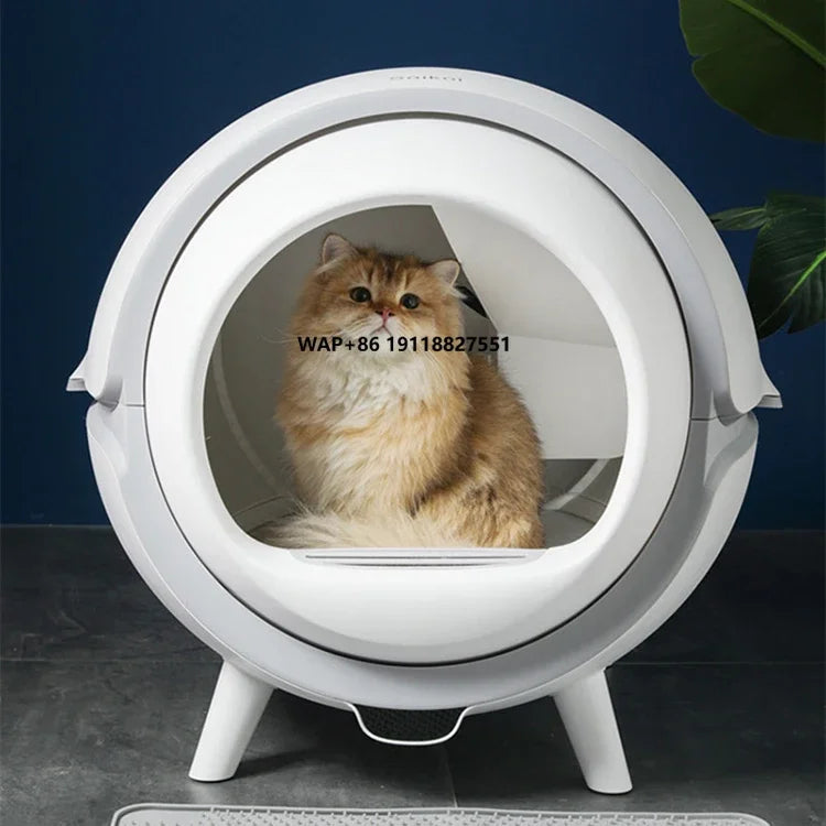Cat  Boxes House Self-cleaning Auto Cats Box Machine Self Cleaning Smart Automatic Cat Box