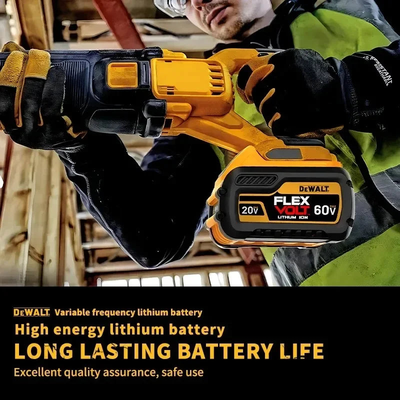 DEWALT 100% Original 20V 5AH Power Tool Battery 60V 9AH Flexvolt Battery Charger Combo DCB206 DCB205 DCB202 DCB609 DCB200 DCB184