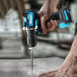 Makita 18V Li-ion Battery New Makita DHP487 Brushless Hammer Drill 40N.m 2 Speed Cordless Impact Screwdriver Household Tool