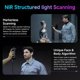 Creality Raptor Pro 3D Scanner 22+7 Blue Laser Line/NIR 0.02mm Accuracy 60FPS Anti-Shake Tracking Support 5-2000mm Objects