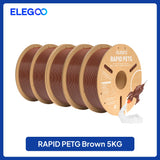 ELEGOO 4KG/5KG/10KG 1.75mm Rapid PETG Filament