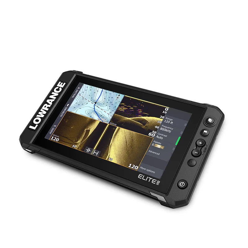 New Lowrance FS 9 Finder with Active Imaging 3-in-1 Transducer Preloaded C-MAP Contour and Charts