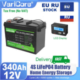 VariCore 12.8V/24v 360Ah 340Ah 180Ah 120AH 100Ah LiFePO4 Battery 25.6v 12V Lithium Iron Phosphate for RV Touring Car Solar Wind