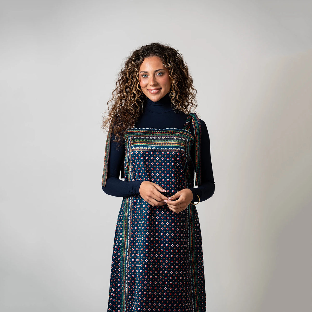 AP AW26 Women Bow Slip Dress Holiday Style