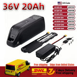 Hailong E-Bike Battery 36V 48V 20000mAh 20Ah Mountain Bicycle 18650 Electric Bateria Pack for Bafang 1500W 1000W 750W 500W