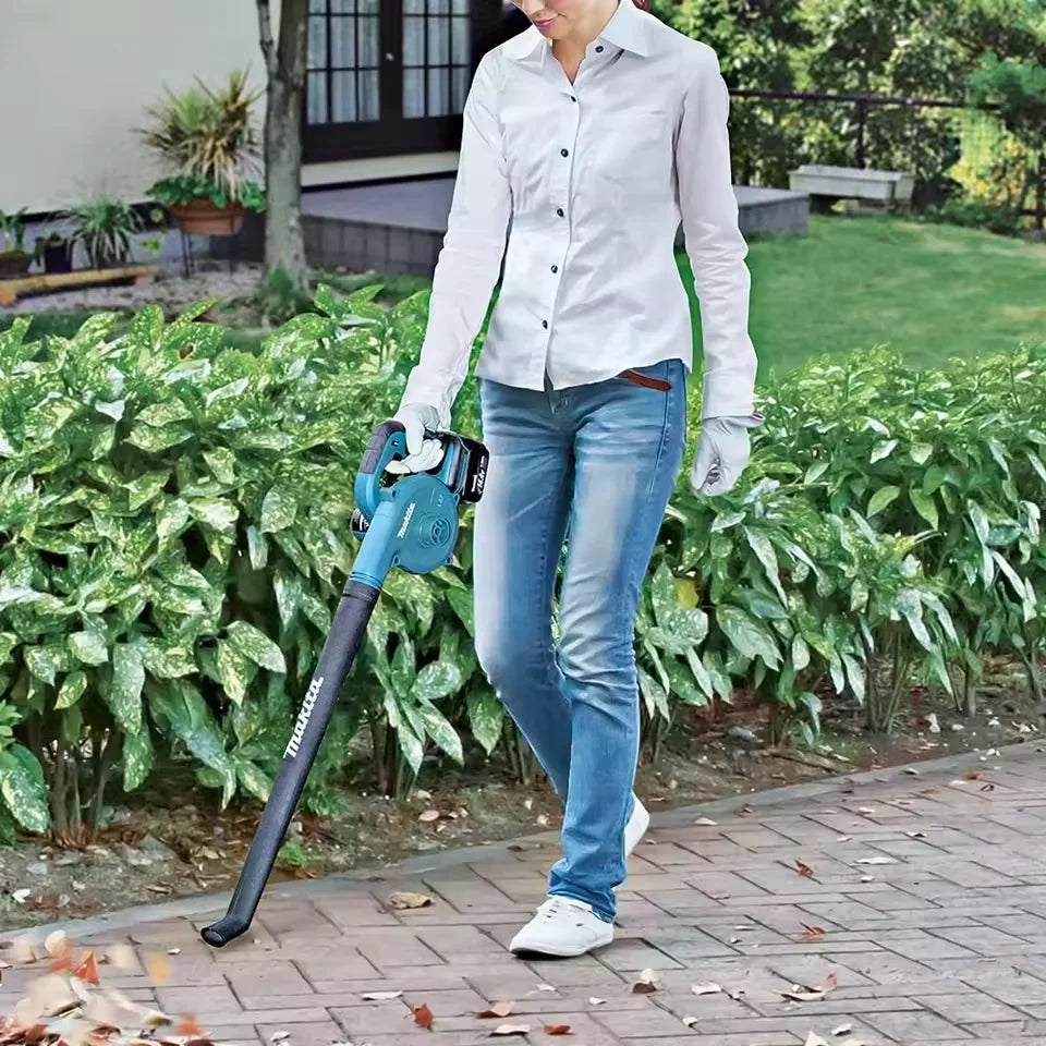 Makita DUB185Z 18V Max Lithium-Ion Handheld Leaf Blower High Power Blowing Dust and Fallen Leaves Power Tool Cleaning Blowers