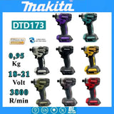 Makita DTD173 18V LXT Cordless Brushless Impact Driver 180 N·M Wood Bolt T-Mode Electric Drill Rechargeable Power Tools