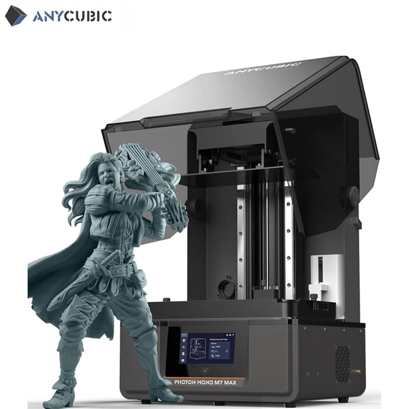 ANYCUBIC Photon Mono M7 MAX Resin 3D Printer 14.7L Ultra-Large Print Volume LCD Resin 3D Printer Print Size 298x168x300mm
