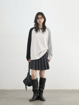 CHIC VEN New Fashion Women T-Shirts Loose Casual Long Sleeved O Neck Tees Bottom Female Top Pullover Coat Autumn Winter 2025