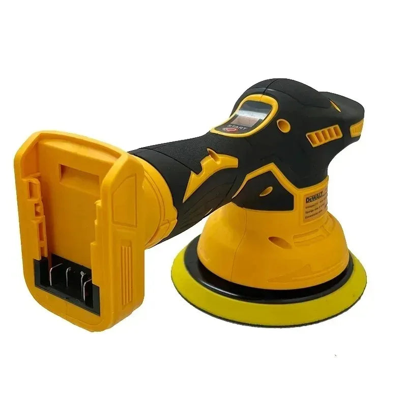 DEWALT 8 Gears Digital Display Cordless Car Polisher Electric Waxing Polishing Machine Variable Speed For DEWALT 20V Battery