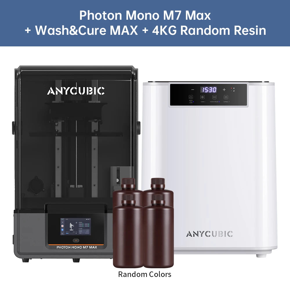 ANYCUBIC Photon Mono M7 Max AE LCD 3D Printer with 13.6" Intelligent Release 2.0 Precision Control Print Size 298*164*300mm