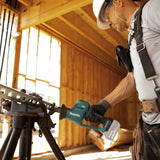 Makita DJR189 18V LXT® Lithium-Ion Brushless Cordless Compact One-Handed Recipro Saw Electric Rechargeable Wood Cutting