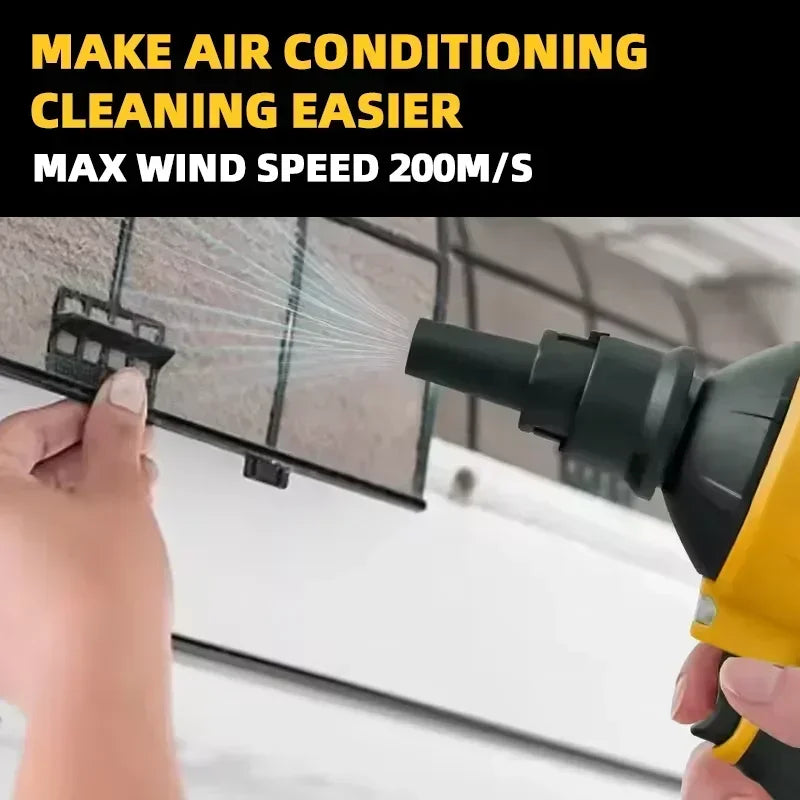 Dewalt Cordless Air Dust Removal Gun Brushless Air Blower With Nozzle Multifunction Dusting Machine Inflator For Dewalt 20V