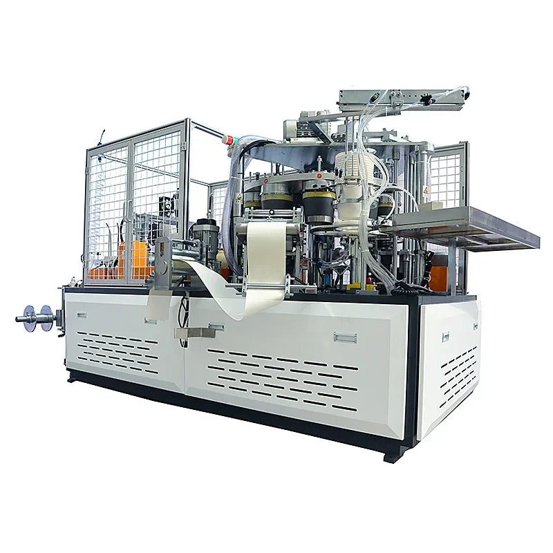 Customized Factory Direct Sales 2-16oz 80-110pcs/min Disposable Paper Cup Making Machine Price