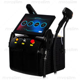 4 IN 1 Soprano Titanium Ice Platinum RF Diode 755 808 940 1064nm 4 Wave PICO Laser ND:YAG Painless Hair Removal Machine