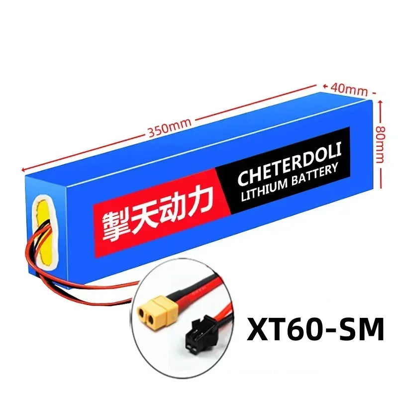 Hot selling e-bike 36V 10S4P 20Ah 18650 Battery Pack 350W 500W 750W 42v Lithium E-Bike Battery Rechargeable Li-ion Battery
