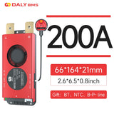 Daly BMS Smart BMS LiFePo4 4S 12V BMS 8S 24S 72V 48V 16S 40A 60A 100A 150A 200A 250A 300A 3.7V Li-Ion BMS 7S 13S 14S 3.2V BMS