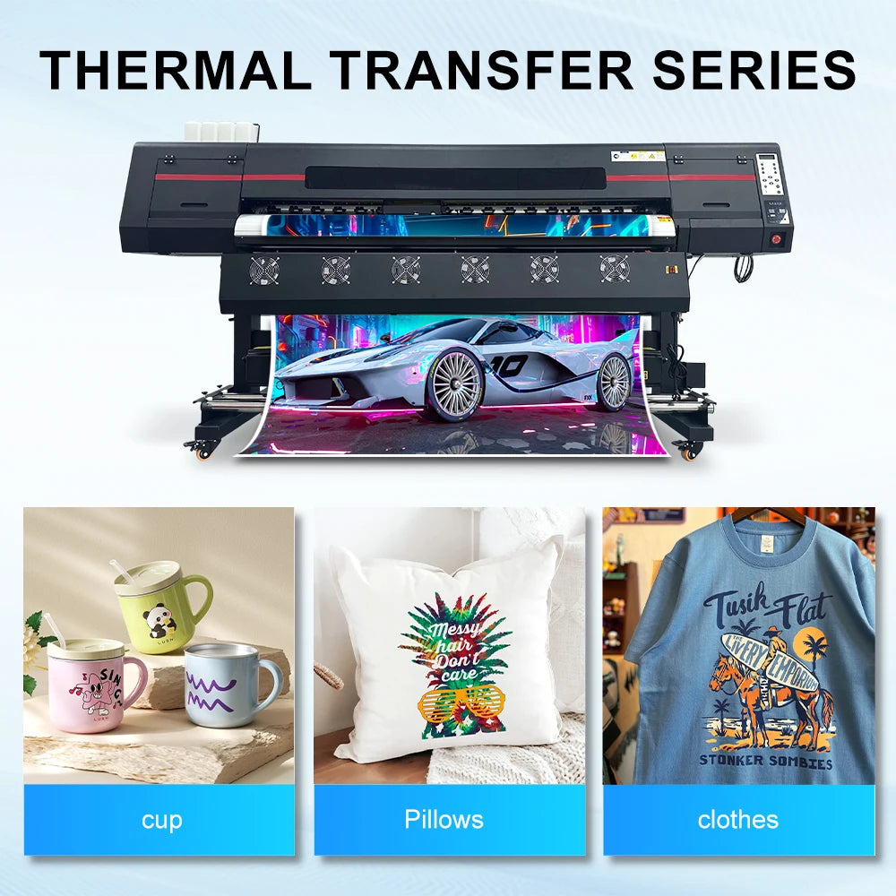 OYfame 1.6M 1.8M Sublimation Printer For Epson XP600 I3200 Large Format Sublimation Printer ECO Printer Plotter