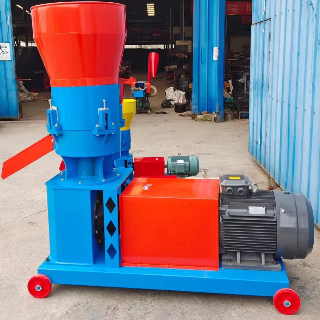 Hot Sale Household Small Feed Pellet Machine for Poultry Chicken Duck Livestock 220V Diesel Engine for Home Use