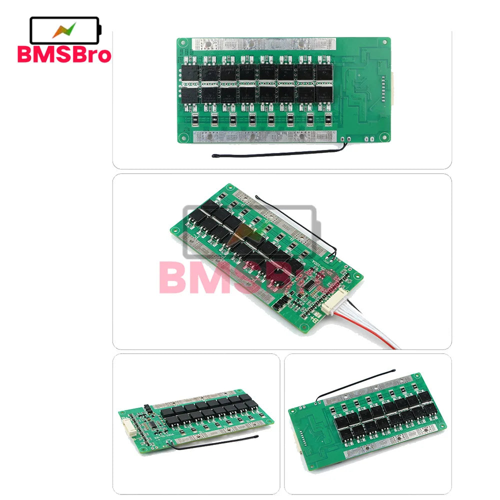 BMS 7S 120A 32MOS Lithium Battery Balancer Equalizer Charge Protection Board Common Port with NTC Temperature Protect for Ebike
