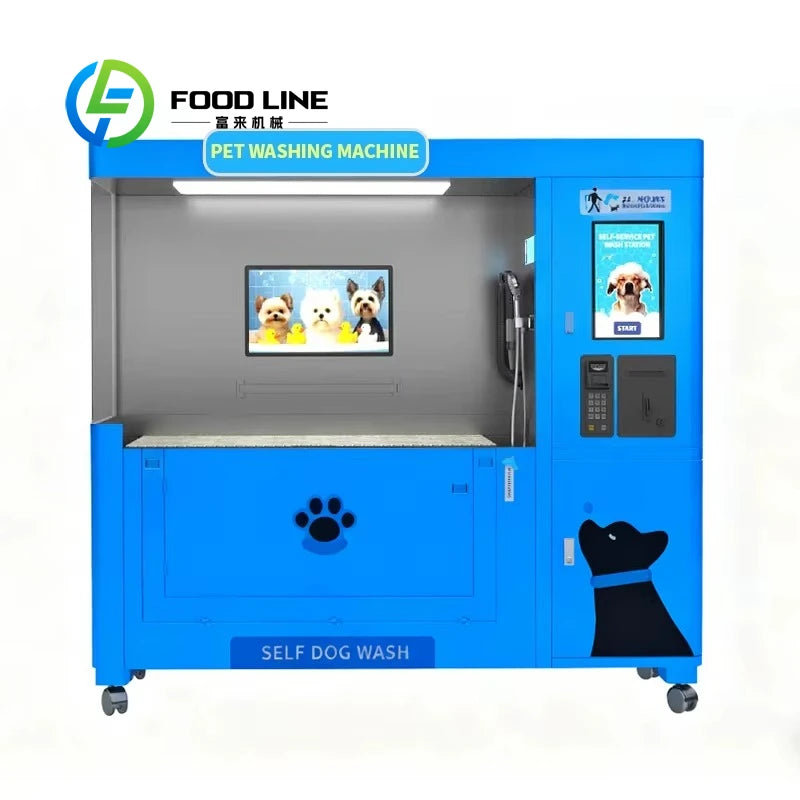 High Quality Factory Self Service Dog Washing Station Customized Sticker Pet Grooming Machine For Puppy Big Dog Bathing Care
