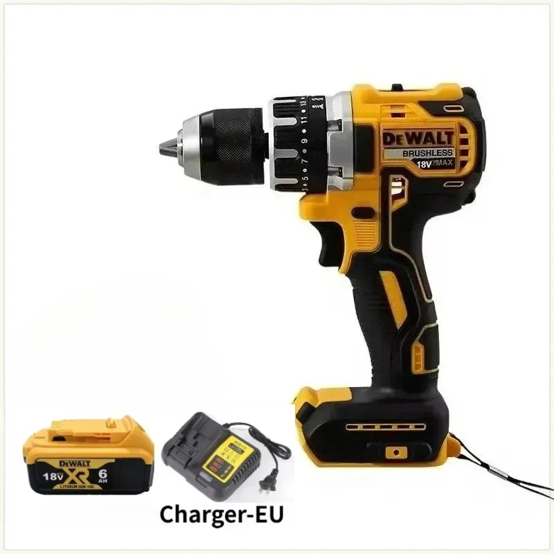 Dewalt DCD796 18V Cordless Brushless Impact Drill Brushless Drill Multifunctional Rechargeable Portable  Battery Power Tools