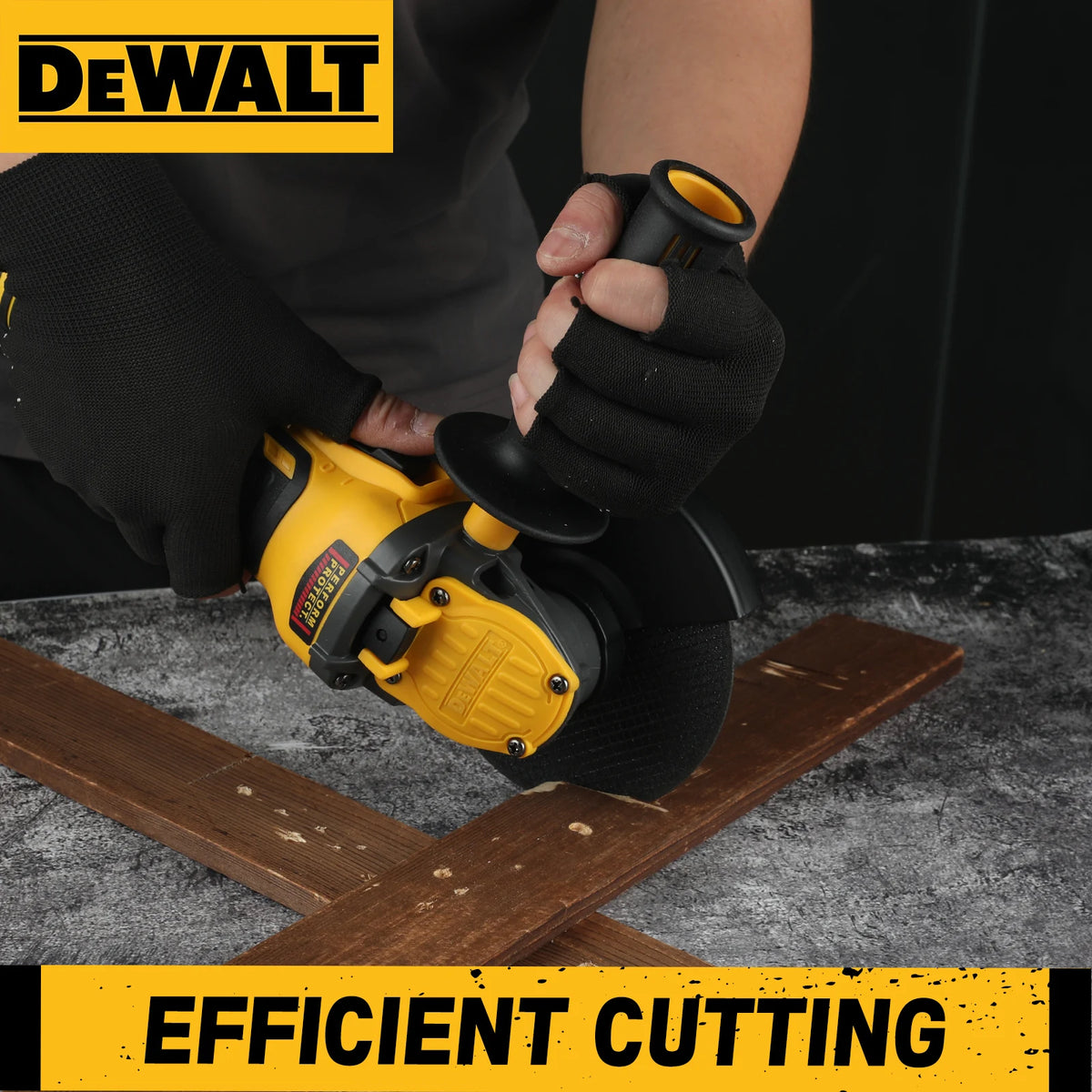 DEWALT DCG409 20V Max XR Brushless Angle Grinder Cordless Power Tool 125mm Cutting Machine Portable Rechargeable Polisher