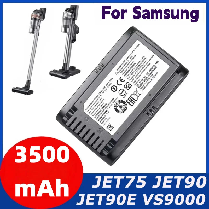 New Original for Samsung Sweeper Battery VCA-SBT90 Vs9000 Jet90 Jet75 Jet90E VCA-SBT90 Cordless Handheld Vacuum Cleaner Battery