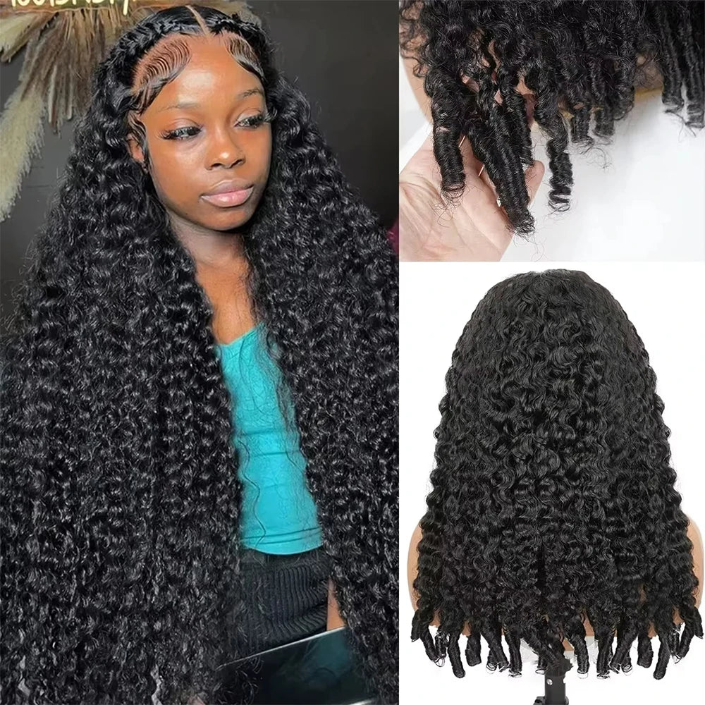 220 Density Burmese Curly Wig Human Hair Deep Wave Lace Front Wig 13x6 Hd Lace Human Hair Wigs Pre Plucked Brazilian 30 40 Inch