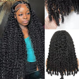 220 Density Burmese Curly Wig Human Hair Deep Wave Lace Front Wig 13x6 Hd Lace Human Hair Wigs Pre Plucked Brazilian 30 40 Inch