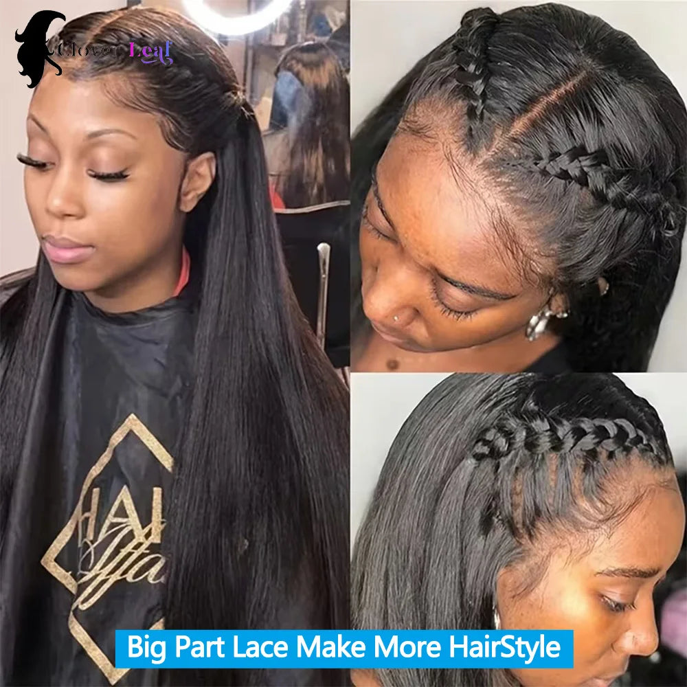 Straight Human Hair Bundles with frontal 13x4 Raw Hair Bundles 100% Human Hair Extensions Weave 3 Bundles with 13x4/6 HD Frontal