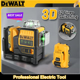 Dewalt DW089LG 3 Sides*360 Degree Vertical Lines Horizontal Green Light