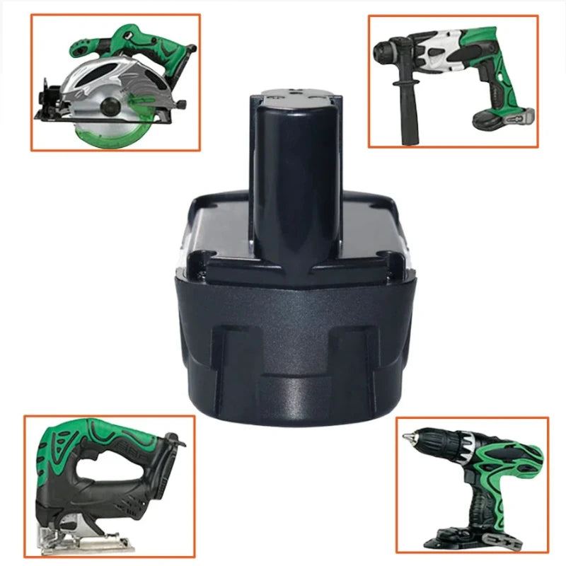 Replacement Battery for Hitachi 18V Power Tools Li-ion Battery Pack for Impact Wrench Reciprocating Saw Drill