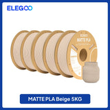 ELEGOO 4KG/5KG/10KG 1.75mm Matte PLA Filament