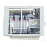 Aquarium fish tank drum filter 5000 liters small koi pond filter stainless steel wire mesh drum filter