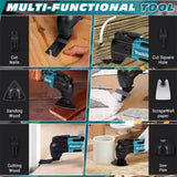 Makita 18V Cordless Heat Gun Handheld Hot Air Soldering Gun LED Display 550°C Temperature Control Thermal Blower Tool