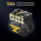 DeWalt 20V 6.0Ah MAX Battery Power Tool Replacement for DeWalt DCB184 DCB181 DCB182 DCB200 cordless drill 20v Battery