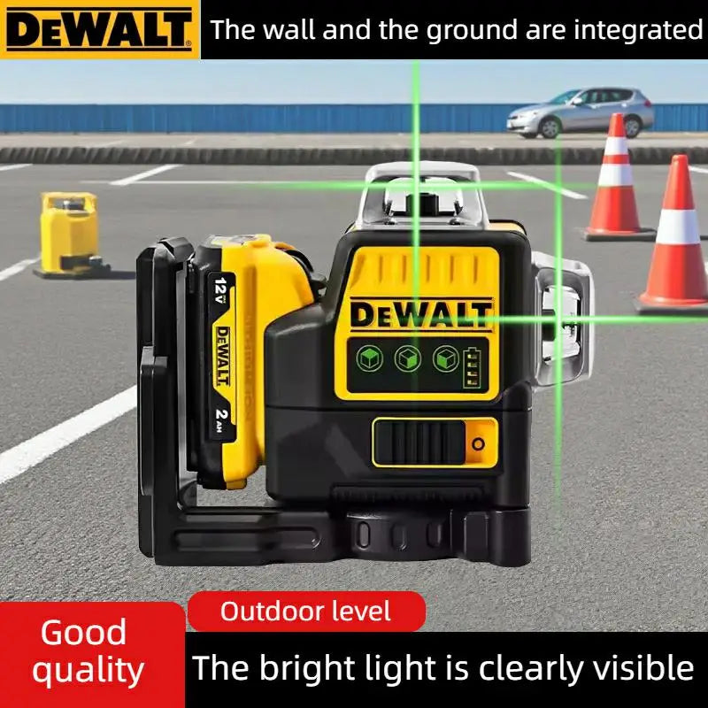 DEWALT DW089LG 2025 Laser Level 12V Lithium Battery Powered 12 Lines