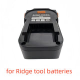 3000mAh 18V Li-ion Rechargeable Battery For RIDGID R840087 R840083 AC840085 Series Cordless Power Tool Accessories Battery