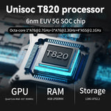 ANBERNIC RG556 Retro Handheld Game Android 13 5.48 inch Touch OLED Screen Support DP WiFi Bluetooth Hall Rocker Battery 5500mAh
