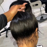 360 Full Lace Wig 30 40 Inch Bone Straight Human Hair Wigs 13x6 Hd Transparent Lace Front Pre Plucked Brazilian Hair For Women