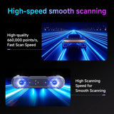 Creality Raptor Pro 3D Scanner 22+7 Blue Laser Line/NIR 0.02mm Accuracy 60FPS Anti-Shake Tracking Support 5-2000mm Objects