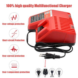 M18 Series 18V 5.0Ah 7.0Ah Rechargeable Lithium Ion Battery, Compatible with M18B M18B2 M18B4 Cordless Power Tools