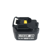 For Makita 14.4V 6Ah Rechargeable Power Tools Batteries 4S2P 18650 Li-ion Battery For Makita 14.4V BL1460 BL1430 1415 194066-1