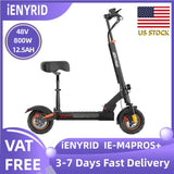 iENYRID IE-M4PROS+  800W motor 48V12.5AH Battery Electric Scooter 10 Inch Fat Tire E-Mountain Scooter Adult Foldable Escooter