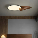 Modern New Chinese Style Led Ceiling Light Living Room Bedroom Master Light Wabi-Sabi Style Antique Solid Wood Home Appliance
