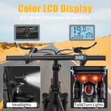 UPlee GQ8 Electric Bike For Adults, Folding Electric Bike, 500W Peak Motor, Scooter EBike With 14" Tire 48V 15AH Battery