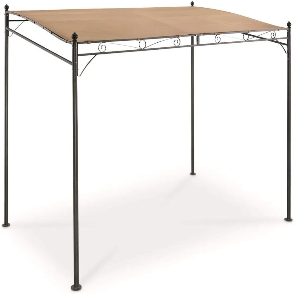 Small Gazebo 5' x 8' Canopy Tent Instant Shelter Outdoor Sun Shade for Patio, Backyard, Garden, BBQ Grill