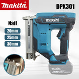 Makita 18V Wireless Nail Gun 20-30mm Nail Capacity for DIY Woodworking Projects Power Tool Kit
